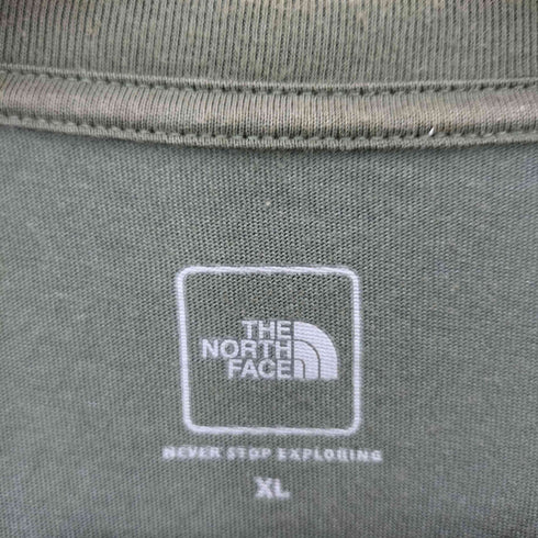 ザノースフェイス THE NORTH FACE MESSAGE LOGO TEE メンズ JPN:XL