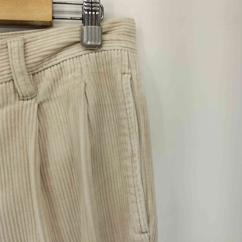 90S コーデュロイワイドパンツ YKKジップ メンズ