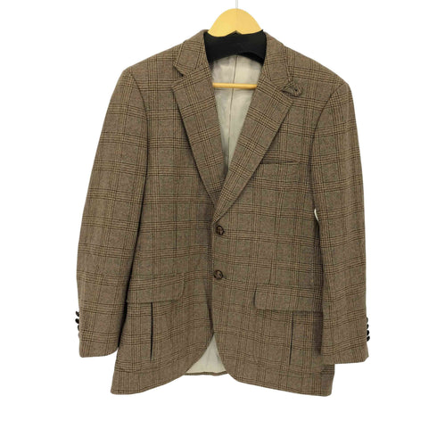 ピエールカルダン pierre cardin くるみボタン 2B グレンチェック柄 テーラードジャケット メンズ AB5