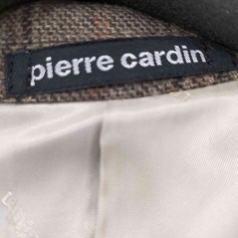 ピエールカルダン pierre cardin くるみボタン 2B グレンチェック柄 テーラードジャケット メンズ AB5