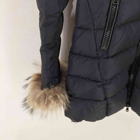 タトラス TATRAS ラクーンファー フード付 ロングダウンコート レディース 02
