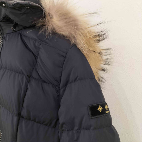 タトラス TATRAS ラクーンファー フード付 ロングダウンコート レディース 02