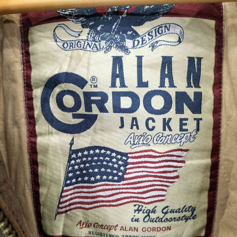 alan gordon 本革 レザージャケット メンズ EUR:54