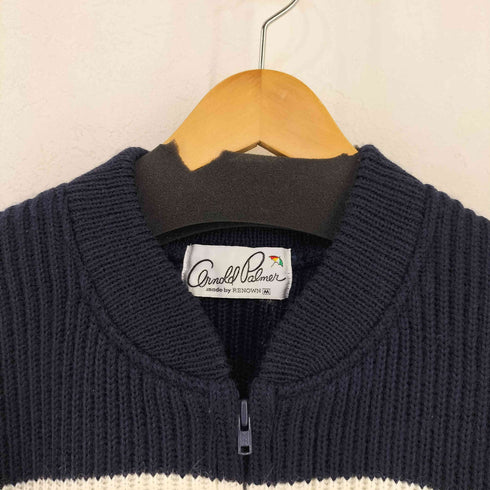 アーノルドパーマー Arnold Palmer 80-90s レナウン アクリルウールニットブルゾン メンズ JPN:M