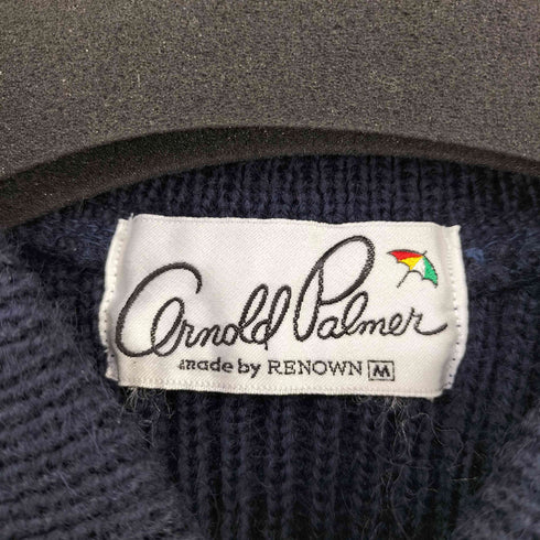 アーノルドパーマー Arnold Palmer 80-90s レナウン アクリルウールニットブルゾン メンズ JPN:M