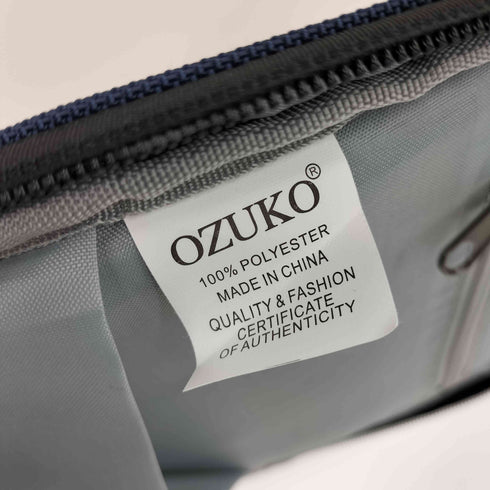 OZUKO MULTIFUNCTIONAL BODY BAG USBポート付き 多機能 ボディーバッグ メンズ