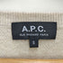 アーペーセー A.P.C. カシミヤ混 クルーネックニット レディース S