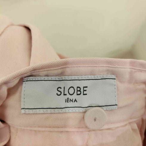 スローブイエナ SLOBE IENA チノタックスリムストレートスラックス レディース JPN:38