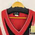 80-90s TOP Vネックストライプウールニット メンズ JPN:M