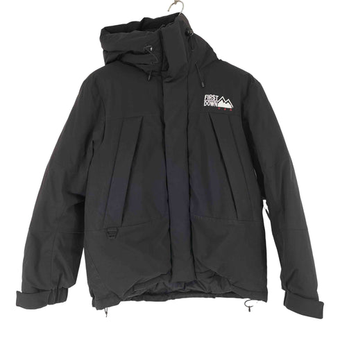 ファーストダウン FIRST DOWN 別注 パネルショートダウンジャケット レディース JPN:M