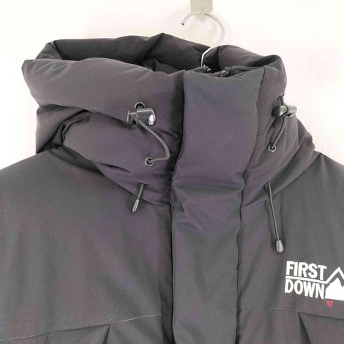 ファーストダウン FIRST DOWN 別注 パネルショートダウンジャケット レディース JPN:M