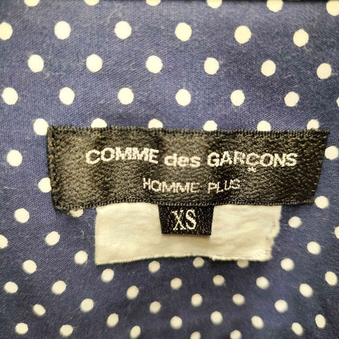 コムデギャルソンオムプリュス COMME des GARCONS HOMME PLUS AD2009 Random Collage期 ドット柄シャツ メンズ XS