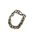 meian sterling silver fat chain bracelet メンズ