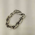 meian sterling silver fat chain bracelet メンズ