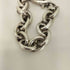meian sterling silver fat chain bracelet メンズ
