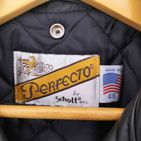 パーフェクトバイショット Perfecto by Schott MADE IN USA 618 RIDERS メンズ US 46