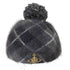 ヴィヴィアンウエストウッド Vivienne Westwood アンゴラ混 チェック柄ニット帽 レディース S~M