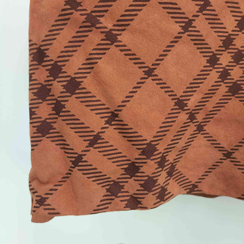 バーバリーブルーレーベル BURBERRY BLUE LABEL チェック柄 ロングスカート レディース JPN:38