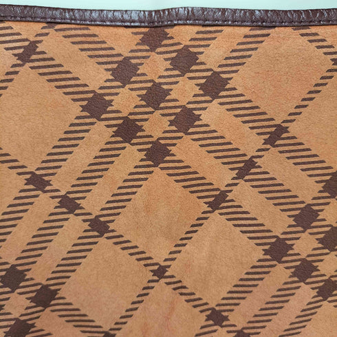 バーバリーブルーレーベル BURBERRY BLUE LABEL チェック柄 ロングスカート レディース JPN:38
