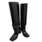 エイチアンドエム H&M STUDIO A/W2020 レイヤードレザーロングブーツ レディース 39