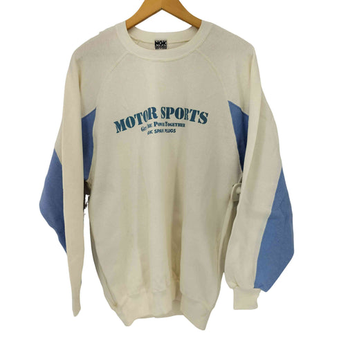 NGK SPARK PLUGS MOTOR SPORTS バイカラートレーナー メンズ FREE