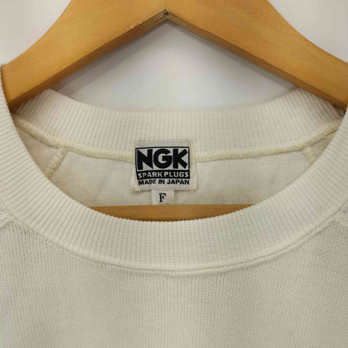 NGK SPARK PLUGS MOTOR SPORTS バイカラートレーナー メンズ FREE