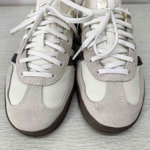アディダスオリジナルス adidas Originals 別注 Gazelle Indoor White/Aurora Black/Gum レディース JPN:23.5
