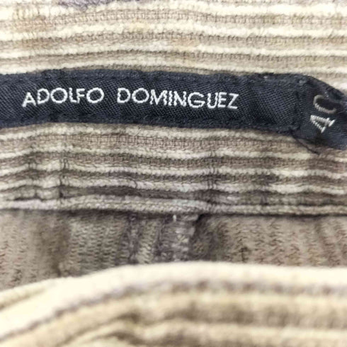 アドルフォドミンゲス ADOLFO DOMINGUEZ 太畝コーデュロイパンツ メンズ 40