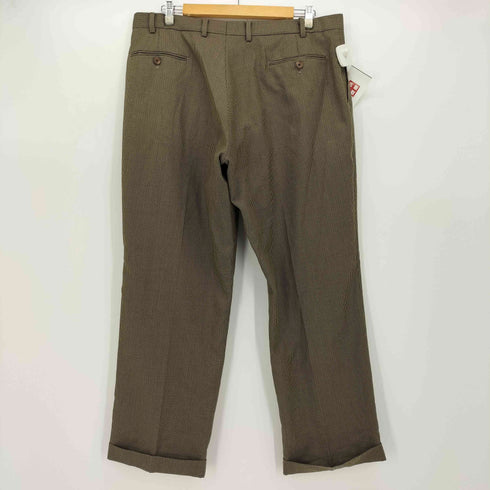 ラルフローレン RALPH LAUREN 千鳥格子 2タック スラックス パンツ ユニセックス メンズ 38W 29L