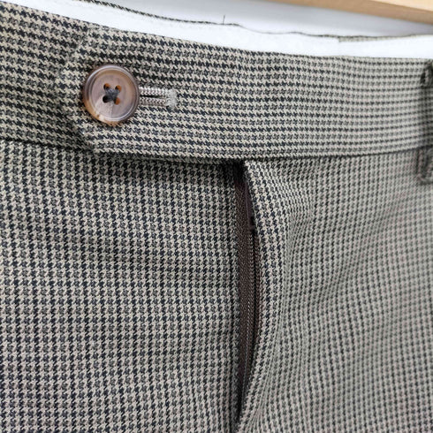 ラルフローレン RALPH LAUREN 千鳥格子 2タック スラックス パンツ ユニセックス メンズ 38W 29L