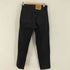 リーバイス Levis 550 USA製 ボタン裏515オレンジタブ 後染め ブラックデニムパンツ メンズ 28×30