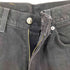 リーバイス Levis 550 USA製 ボタン裏515オレンジタブ 後染め ブラックデニムパンツ メンズ 28×30