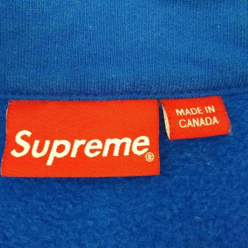 シュプリーム Supreme 15AW BIG Sup Logo Half Zip Pullover メンズ import:M