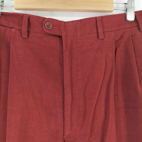 カナーリ CANALI イタリア製 スウェードライク2タックスラックス メンズ 36