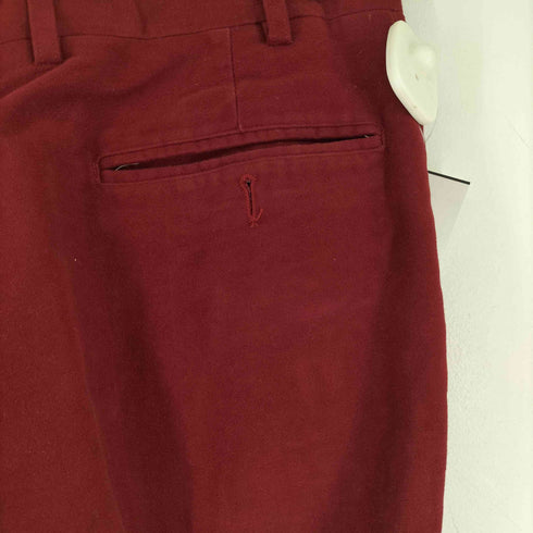 カナーリ CANALI イタリア製 スウェードライク2タックスラックス メンズ 36