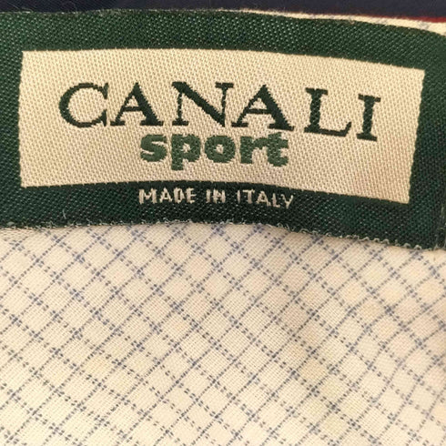 カナーリ CANALI イタリア製 スウェードライク2タックスラックス メンズ 36