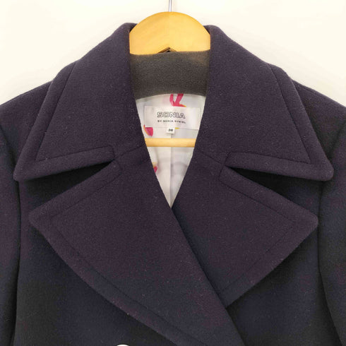 ソニアバイソニアリキエル SONIA by SONIA RYKIEL ウール6Bピーコート レディース JPN:38