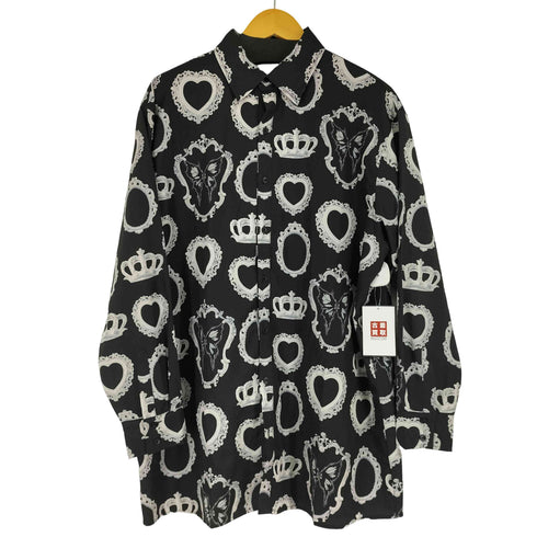 総柄 L/S シャツ メンズ