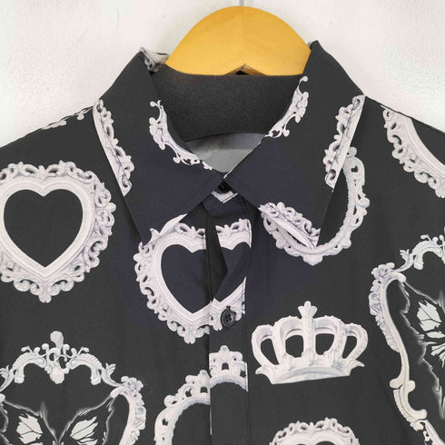 総柄 L/S シャツ メンズ