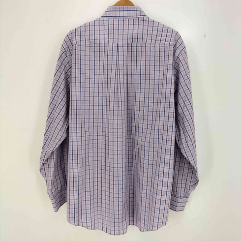 ブルックスブラザーズ 346 BROOKS BROTHERS 90s ワンポイント ボタンダウンチェックシャツ メンズ import:L