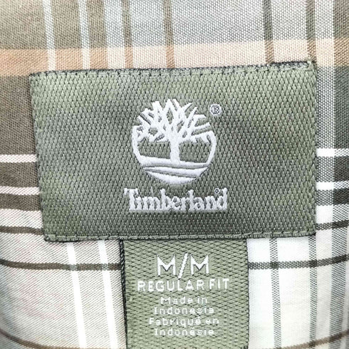 ティンバーランド Timberland レギュラーカラー チェックシャツ メンズ import:M