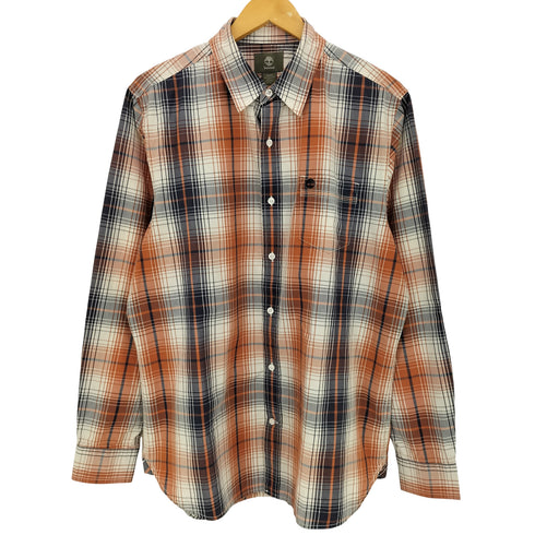 ティンバーランド Timberland レギュラーカラー チェックシャツ メンズ import:M