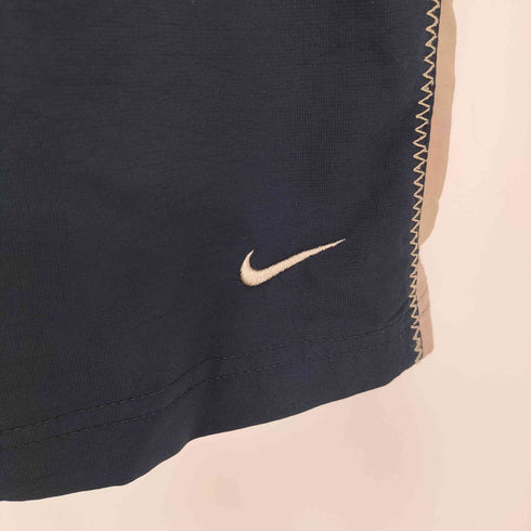 ナイキ NIKE 00s ロゴ刺繍 ハーフパンツ バスパン メンズ JPN:XL