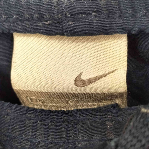 ナイキ NIKE 00s ロゴ刺繍 サイドライン ハーフパンツ バスパン メンズ JPN:L