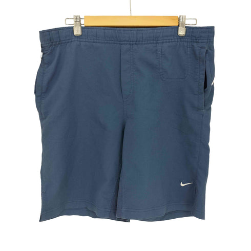 ナイキ NIKE 00s ロゴ刺繍 ハーフパンツ バスパン メンズ JPN:XL