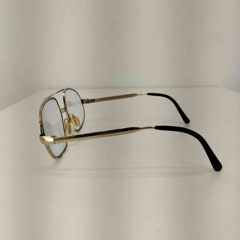 VIENNALINE 60S 12KGF 12金張り オーストリア製 ダブルブリッジ 眼鏡 メンズ 130-5