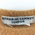 キャサリンハムネットロンドン KATHARINE HAMNETT LONDON Y2K クロップド ローゲージニット レディース