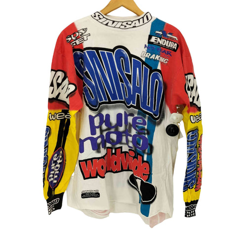 SINISALO レーシングシャツ モトクロスシャツ メンズ L