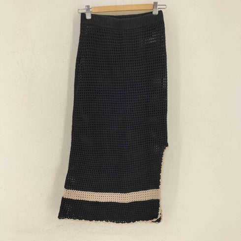 マウジー moussy CROCHET STRIPE スカート レディース JPN:2