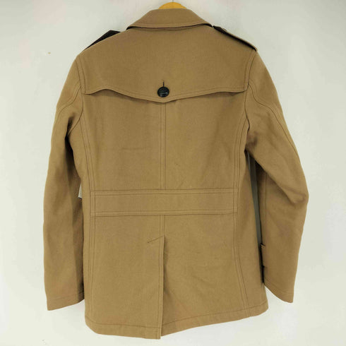 バーバリーブラックレーベル BURBERRY BLACK LABEL ウールピーコート メンズ JPN:M